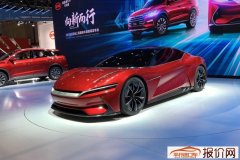 2019上海车展：比亚迪e-SEED GT发布 采用鸥翼车门