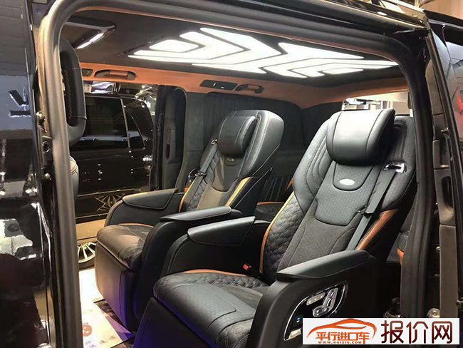 18款奔驰METRIS美规版 17轮智能座椅小桌板现车68.5万