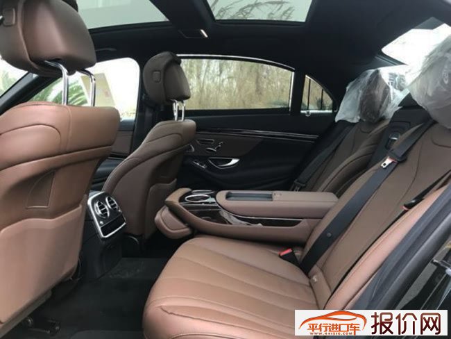 2019款奔驰S450墨西哥版 18轮雷测全景天窗现车108万