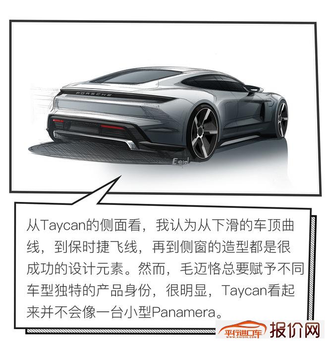 重新定义纯电动车 保时捷Tycan设计简读