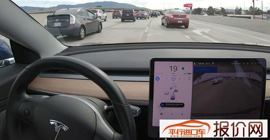 特斯拉Navigate on Autopilot增加HOV识别功能 今日涨价10