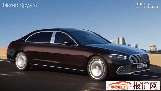 新款奔驰S级迈巴赫渲染图发布 设计更加流畅