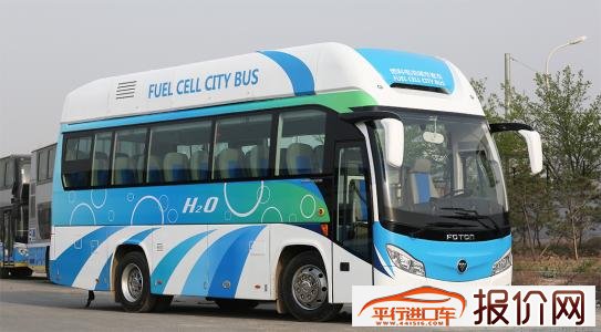 安徽首批氢燃料电池客车上路