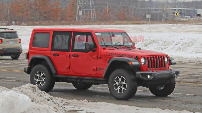 Jeep牧马人半门版测试车曝光 或于2021年上市