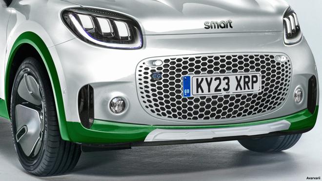smart全新电动紧凑SUV效果图曝光 吉利SEA平台打造/2022年国产