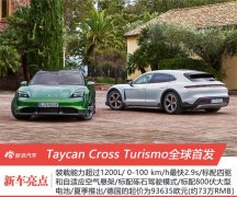 百公里加速2.9s的旅行车 保时捷Taycan Cross Turismo全球首发