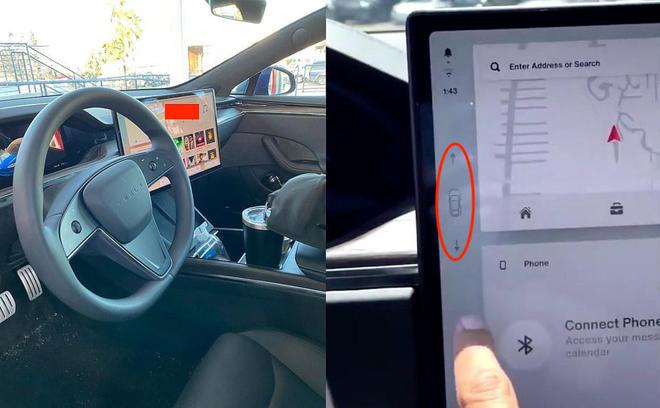 最新视频曝光！Model S更新款车型将换挡功能迁至中控大屏