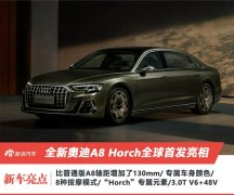 全新奥迪A8 Horch全球首发 创始人版广州车展实车亮相