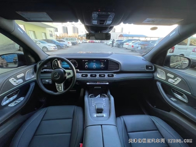 天津港平行进口车21款奔驰GLS450加版现车到店港口热卖124万