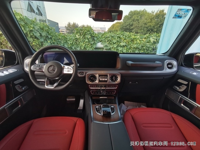 22款奔驰G500天津港口现车热卖中 全国可上牌 无豪车税