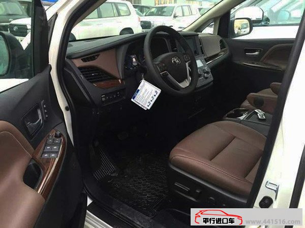 2016款丰田塞纳3.5L四驱版商务MPV 平行进口现车47.5万
