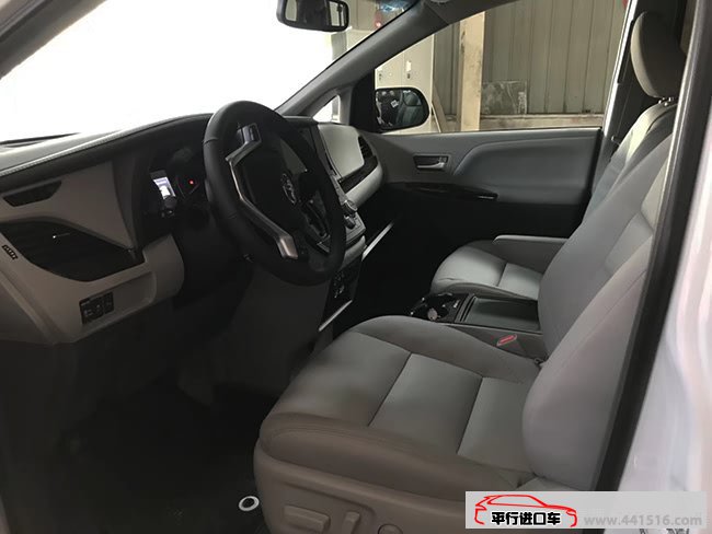 2017款丰田塞纳3.5L四驱版XLE 天窗/真皮座椅现车53.5万