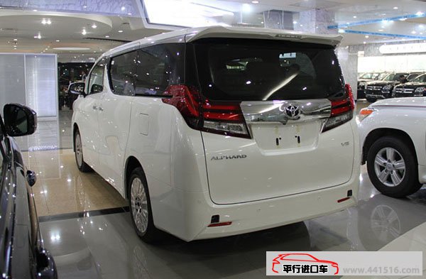 2016款丰田埃尔法3.5L保姆车 天津港现车优惠购