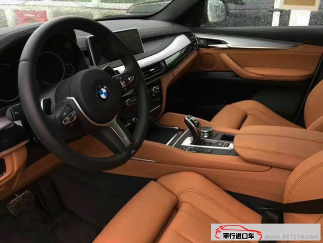 2017款宝马X6墨西哥版 天窗/镀铬外观套件现车71.5万起
